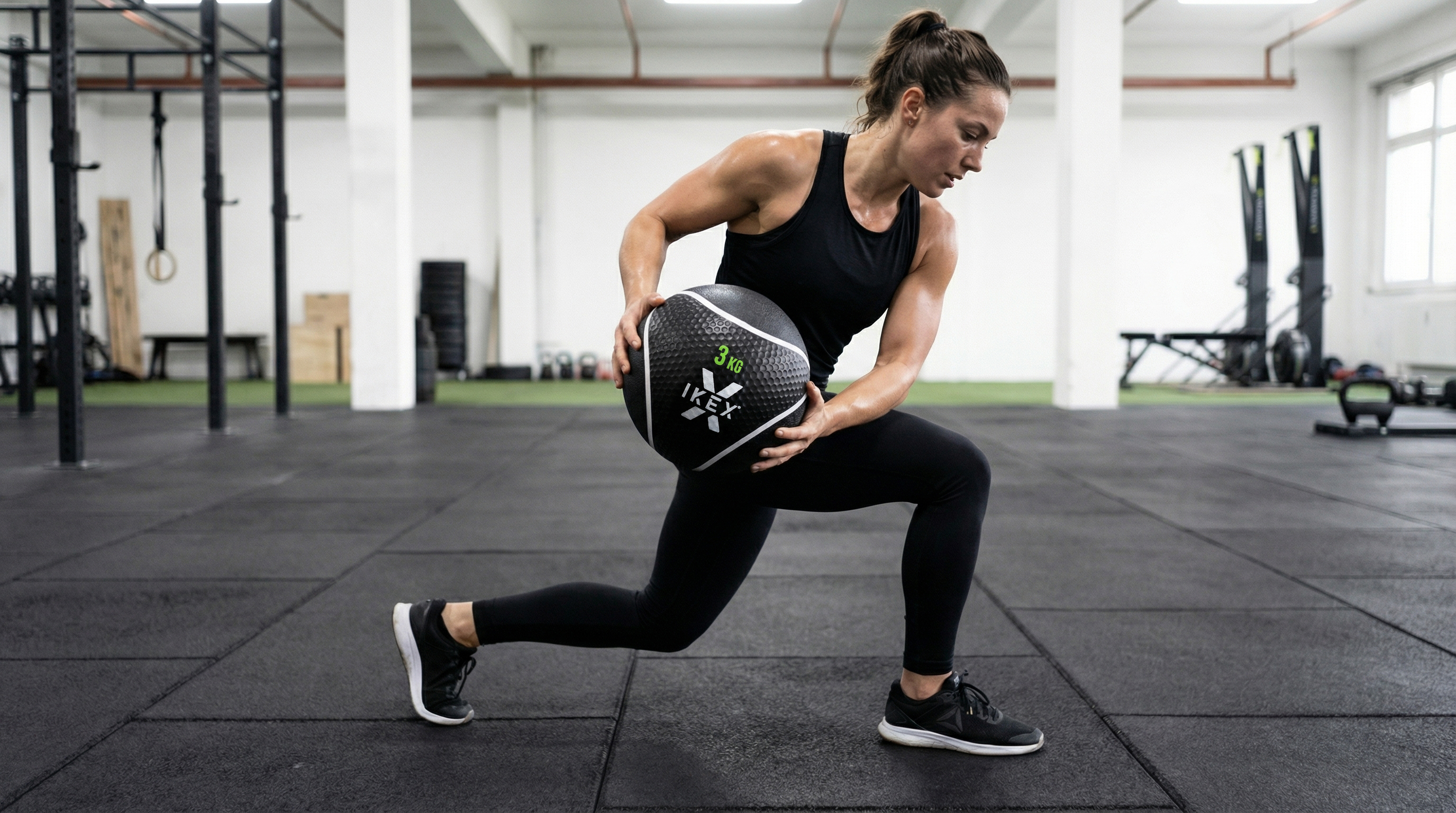Entrenamiento de core con Medicine Ball IKEX